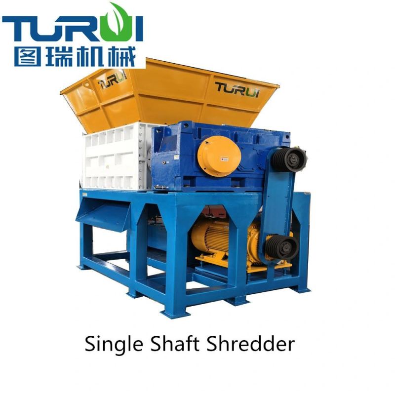 Wholesale High Quality Plastic Single Shaft Shredder Machine Ensure Safety and Stability