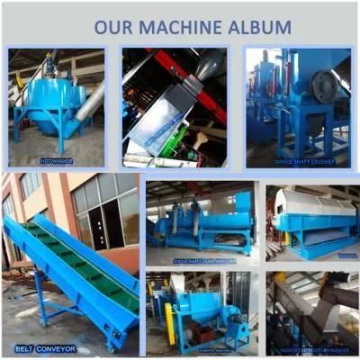 Pet Plastic Crushing and Washing Machine with 300-3000kg/H