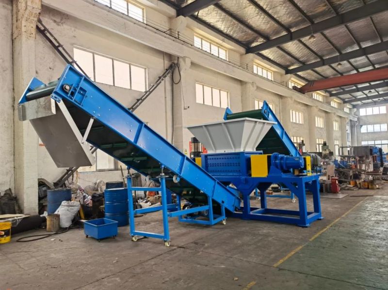 Double Shafts Shredder/Shredder Machine/Shredder for Plastic Barrels/Plastic Barrels/Containers/200 L Plastic Drums Shredder/Shredder for Plastic Buckets