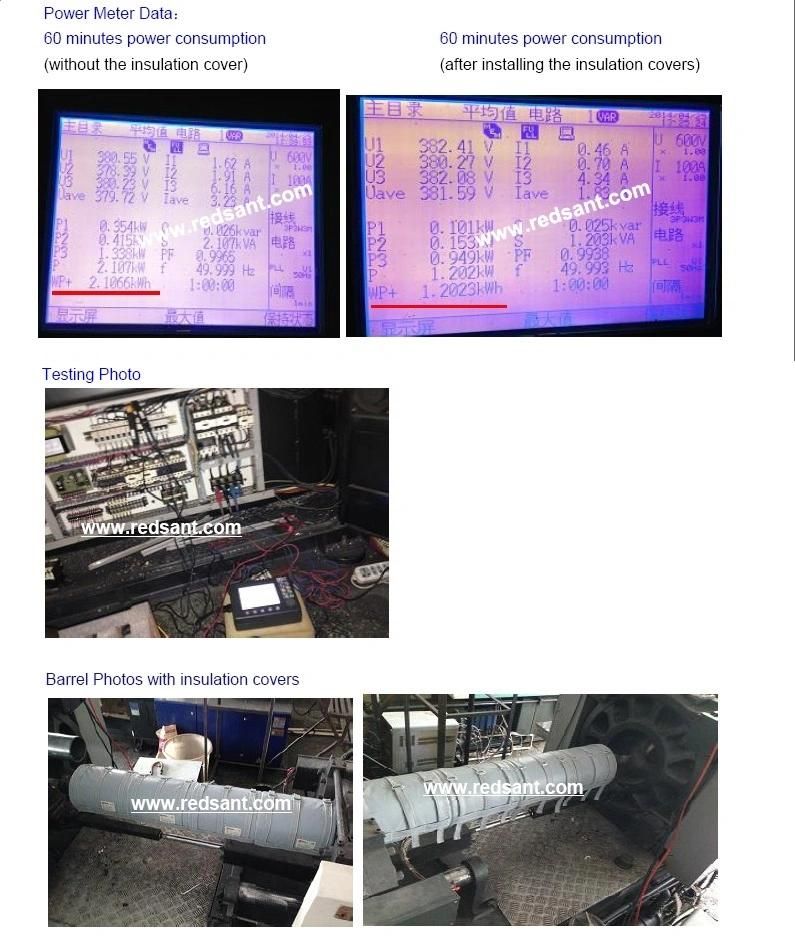 Energy Saving Barrel and Heater Insulation Jackets for Injection Mold Machine