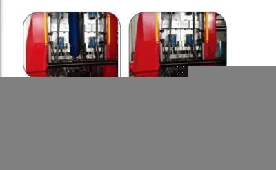 China Big Large Automatic HDPE Plastic Bottle Drum Barrel Tank Container Extrusion Blow ...