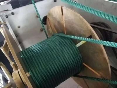 Haidai Intelligent PP Plastic Nylon Twisted 3 Strand Rope Making Machine