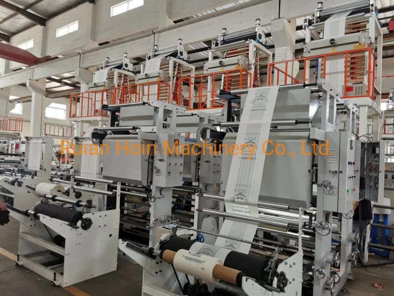 Biodegradable Film Blowing Machine with Gravure Printing Unit