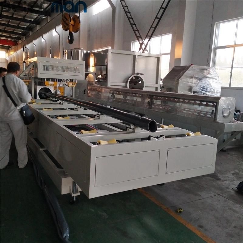 Matured Technology Support PVC Twin Screw Extrusion 200mm-400mm Plastic Pipe Production Line PVC Pipe Extruder Machine Line PLC Control