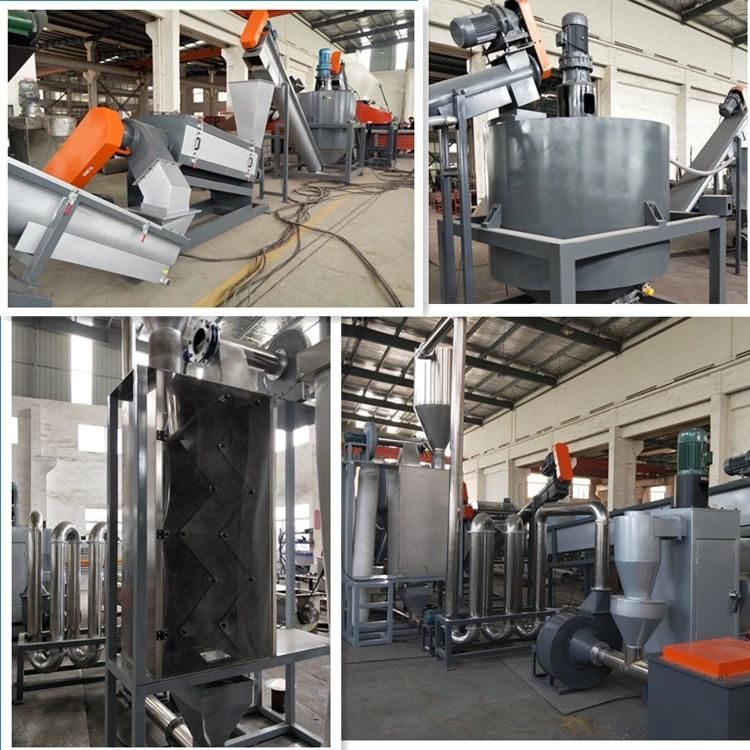 1000 Kg/H PE PP Film Washing Granulating Machine