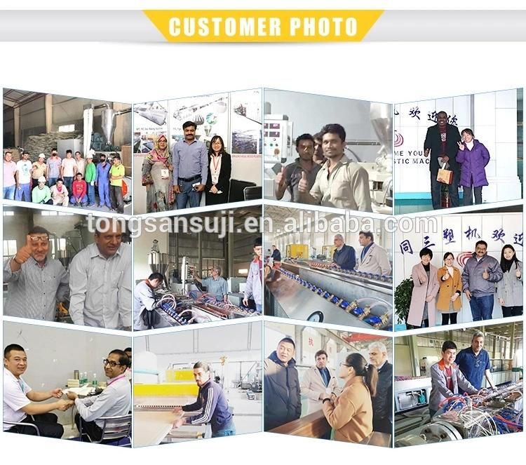 PP/PE PVC WPC Wood Plastic Composite Decking Floor Fence Post Window and Door Frame Profile Making Machine Extrusion Line