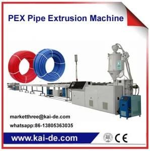 Pex Heating Pipe Making Machine/Cross-Linking Pexb Pipe Production Line High Speed 25m/Min
