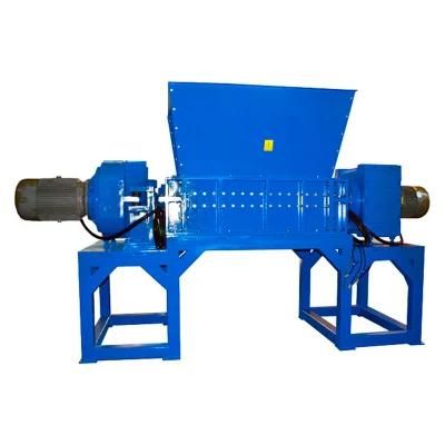 Twin Shaft Waste Plastic Shredder Recycling Machine