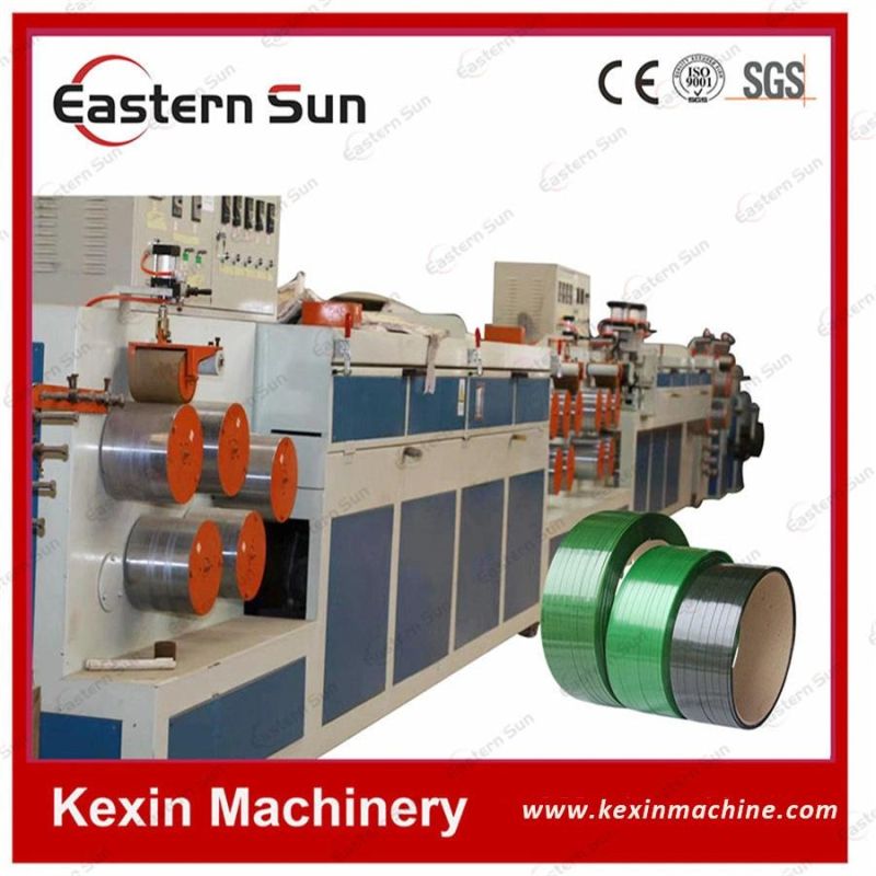 Automatic Pet Polyester Plastic Steel Box Strap Strapping Belt Extruder Production Machine Line