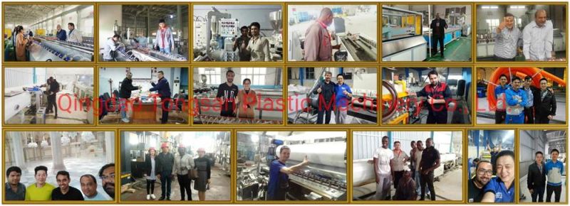 40-110mm PVC HDPE Double Wall Pipe Machine