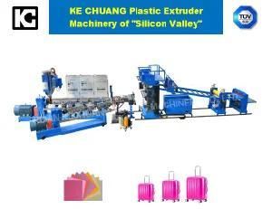 ABS PC Luggage Single Layer Plastic Extruder Machine