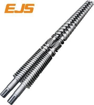 High Efficient Twin Feedscrew Barrel for Plastic Granulation Plant Equipment