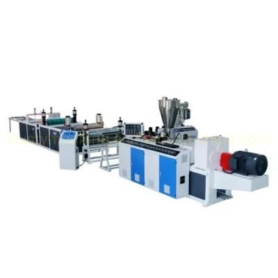 1300mm PVC Corrugated Wave Roof Sheet Extrusion Line