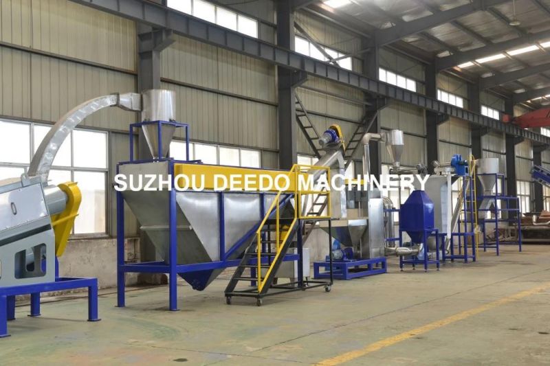 Pet Plastic Bottle Crushing Washing Drying Recycling Machine