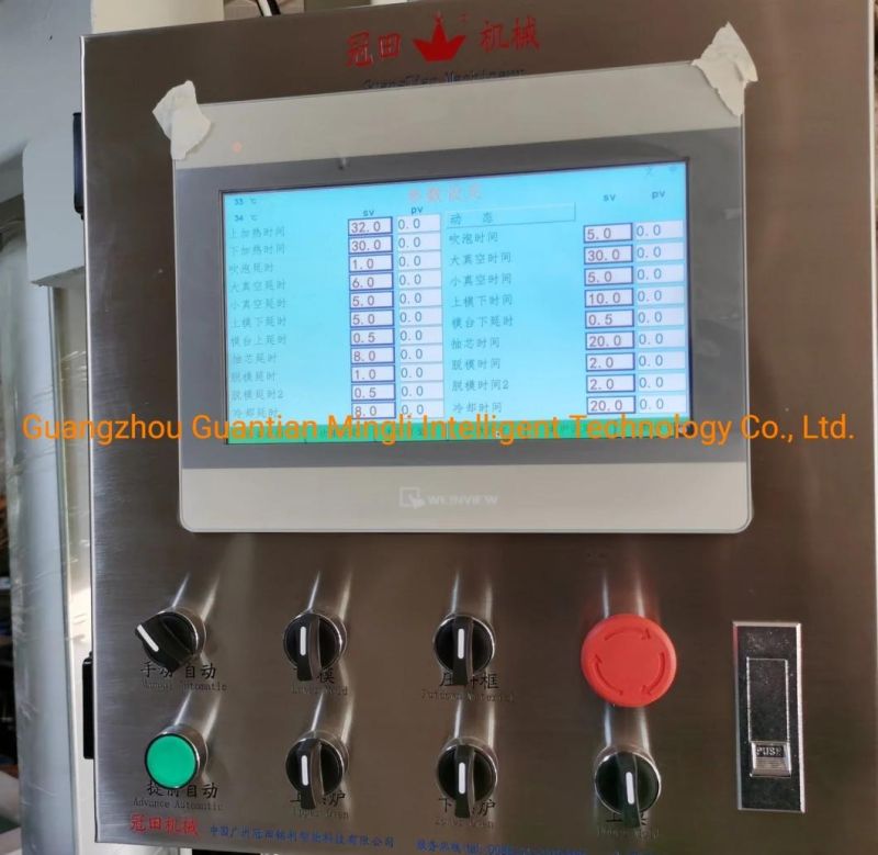 Plastic Vacuum Forming Suction Blister Molding Machine for Plastic Tray of Automobile Parts