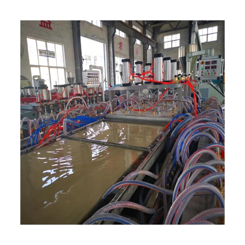 PVC WPC Wood Plastic Door Making Machine