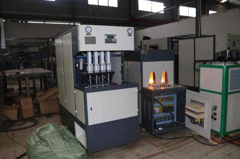 Semi Automatic 4 Cavity Blowing Machine