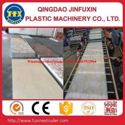 PVC Artificial Marble Plate Extrusion Line