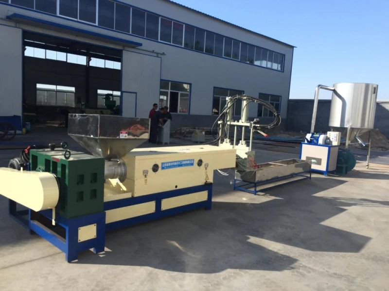 Single Screw Waste Plastic Granulator Recycling Pelletizer PE PP Plastic Pelletizing Machine