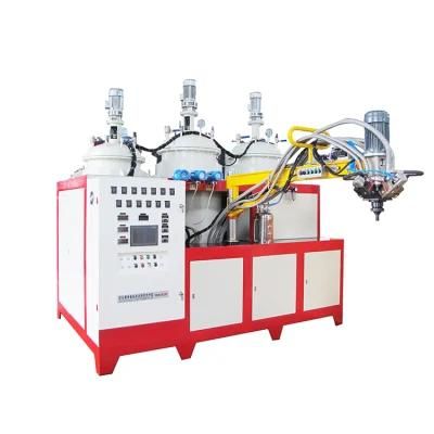 Polychromatic Elastomer Casting Automatic Spray Machine, Machine Cast Polyurethane ...