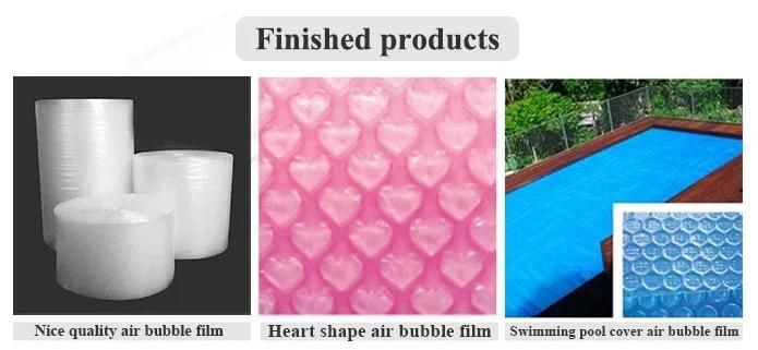 PE Bubble Wrap Roll Film Twin Screw Three-Layers Plastic Air Bubble Film Machine