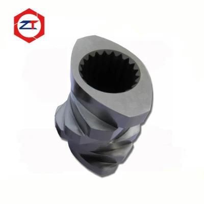 Customized Double Plastic Machine Extruder Bimetallic Screw Element