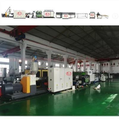 PP PE PC Hollow Corrugated Sheet Making Machine Extrusion Line