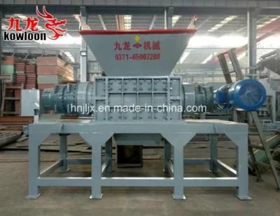 Double Shaft Machine Wood Furniture Recycling Crusher