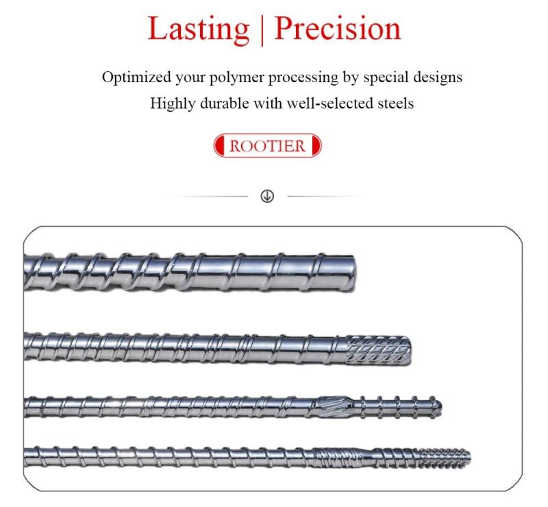 Plastic Pellet Extruder Screw and Barrel