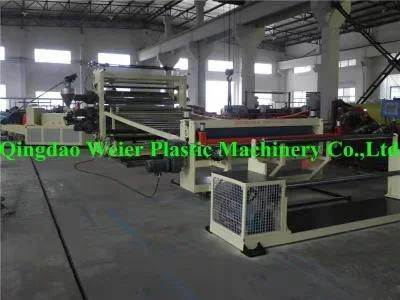 Factory Directly Sale PVC Wide Floor Leather Plastic Extrusion Line