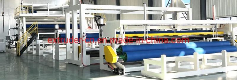 3 Layers HDPE Geomembrane Water Proof Membrane Sheet Extrusion Machine