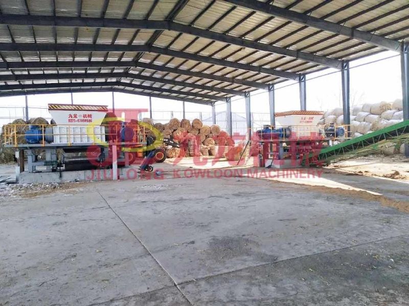 Straw as Fule in Power Plant Straw Processing Shredder