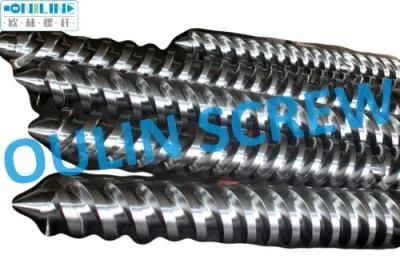 Liansu Lse65/132 Twin Conical Screw and Barrel for PVC Extrusion