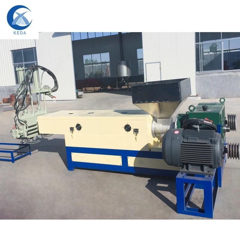 Plastic Single Screw Extruder in Plastic Film Recycling Granulator