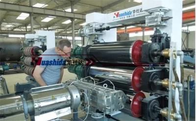 HDPE PP Plastic Sheet Thick From 2 To22mm Multi Layer Extrusion Line