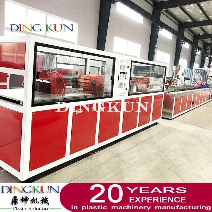 WPC Door Profile Production Line / WPC Door Frame and Door Line Making Machine