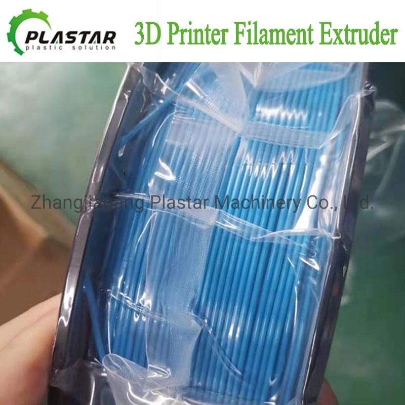 Tangle Free Neat Winding +-0.02mm Tolerance PLA ABS PETG Peek 3D Printer Filament Extruder Making Production Line