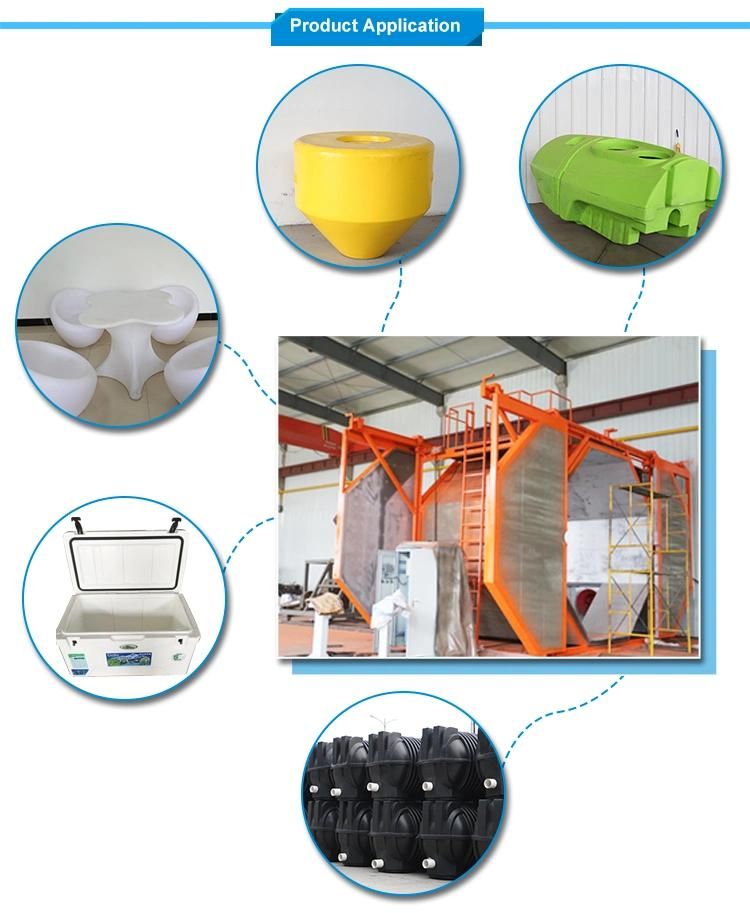 Customized 3m Rotomolding Rotational 2 Arms Rotating Machine