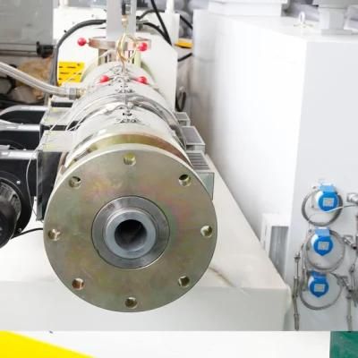 Conical Twin Screw Extruder Plastic PVC Pipe Tube Extrusion Extruder Making Machinery