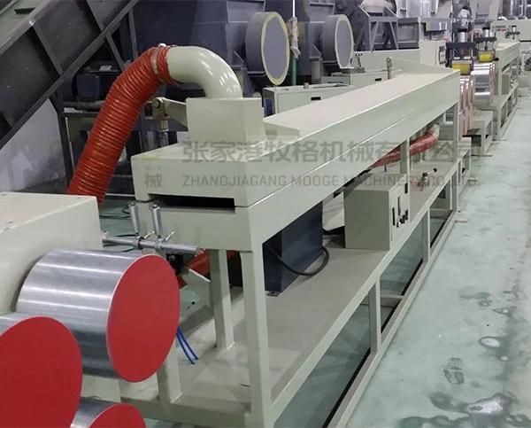 PET strap band extruding making machinery