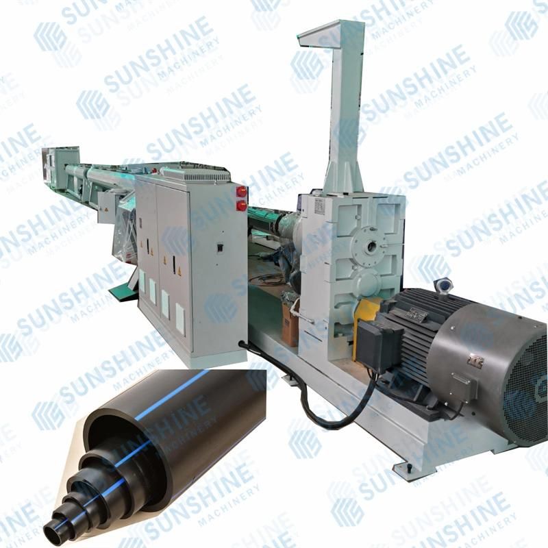 Qingdao China Direct Factory PE HDPE Plastic Pipe Extruding Machine