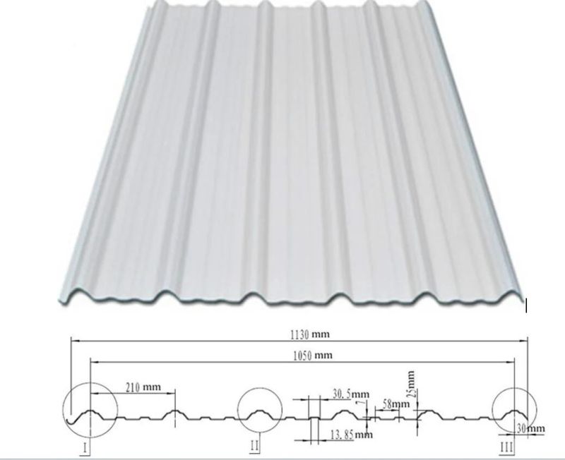 PVC Roof Tiles Extruder Raw Material Plastic Corrugated Roof Sheet Extrusion Line Widht 1130mm 930mm Thickness 2.0mm Sheet Line