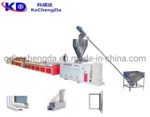 Kechengda Plasitc PVC Wide Window Door Frame Profile Production Line