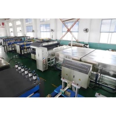PP Fruit Corrugated Box Manufacturing Machinery PP Corrugated Hollow Board Extrusion ...
