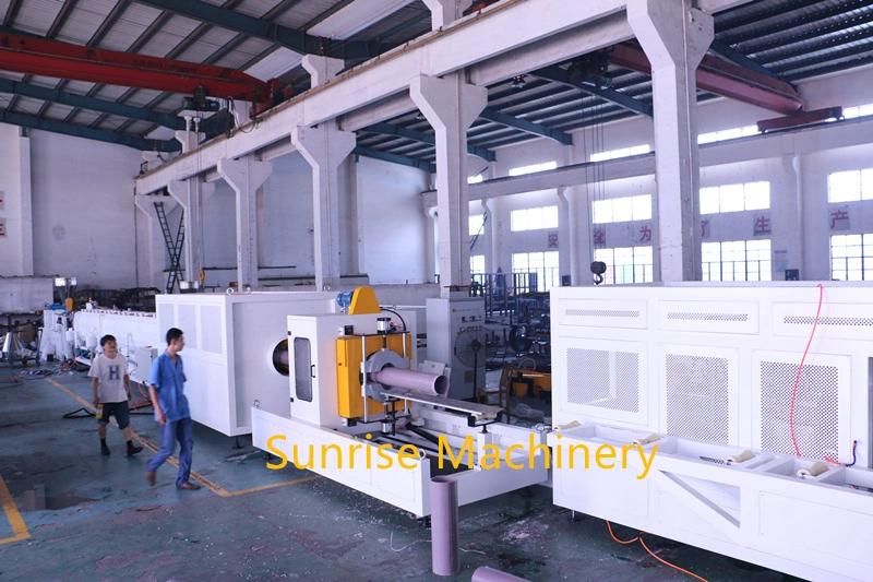 75-160mm PVC Pipe Machine Plastic Water Pipe Making Machine