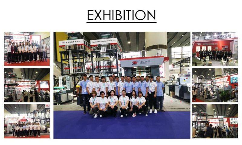 Zhuxin Sj-a Model High Speed Biodegradable PLA Pbat Sigle Layer Extruder Blown Extrusion Line Film Blowing Machine for LLDPE LDPE and HDPE