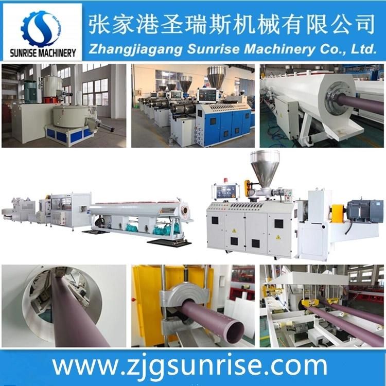 PE PVC PPR Plastic Pipe Manufacturing Machine