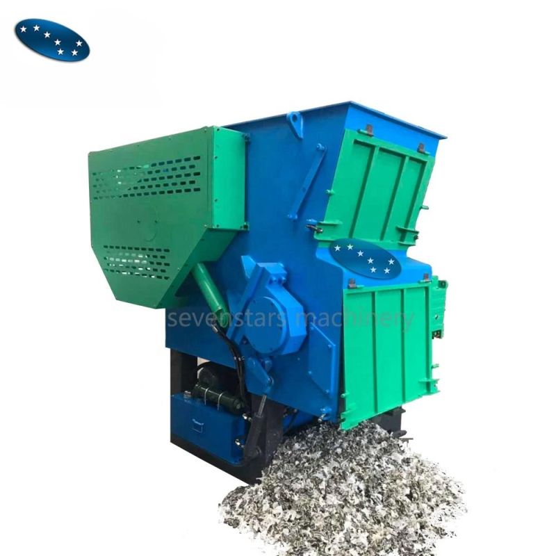 Two in One Garbage Can Single Shaft Shredder