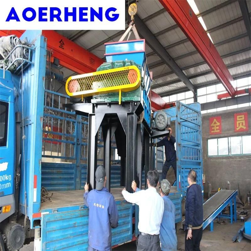 High-Efficiency and Energy-Saving Double-Shaft Shredder for Metal Waste/Pipe Waste/Medical Waste