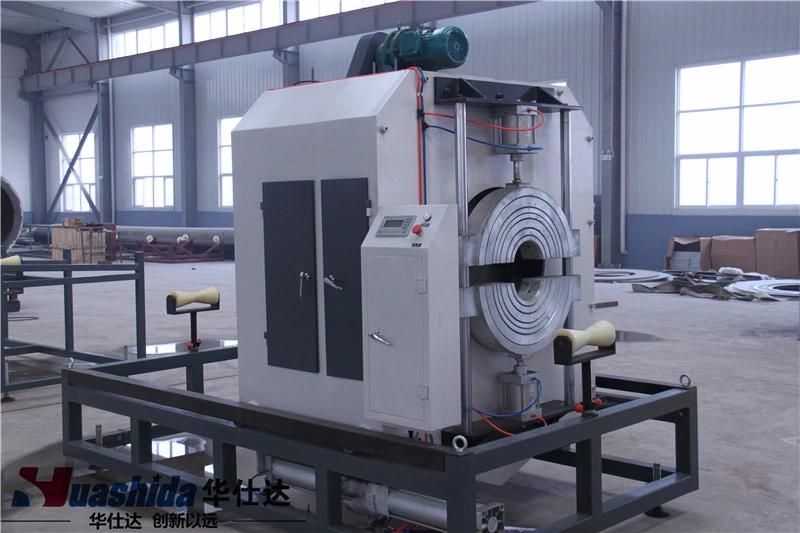 Plastic PE HDPE Solid Wall Water Gas Supply Pipe Extrusion Line